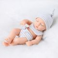 EAURA Real Reborn Baby Doll Mini Soft Touch Reborn Toddler Doll Full Body Lifelike Silicone Reborn Dolls Girls Birthday Gift. 