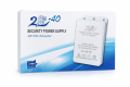 12V 2.5A CCTV Power Supply Adapter Outdoor Waterproof Security Camera AC/DC Adapter (Model 298-40).