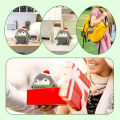 DIY Penguin Crochet Kit with Knitting Yarn Needles Plush Doll Easy(Purple) Easy Install Easy to Use.
