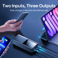 Joyroom JR-T015 15W Fast Charging 30000mAh Big Capacity Power Bank -Black.