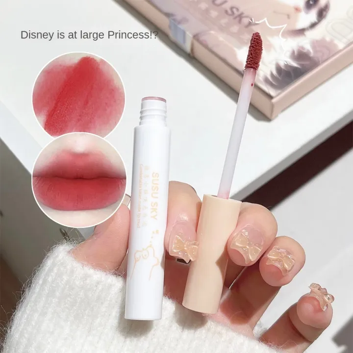 SUSU%20SKY%20Soft%20Fog%20Matte%20Lip%20Mud%20Texture%20Lip%20Tint%20Set,%20Silky%20and%20Easy%20To%20Color%20Long%20Lasting%20Makeup%20Lip%20Gloss%206PCS%20Set%20-%20Image%203