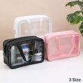 PU Women Travel Storage Bag Cosmetic Bag Makeup Bag Travel Organizer Bags Waterproof Washbag Transparent Cosmetic Cases MIO Super Store. 