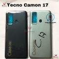 Tecno Camon 17 Fro Back Panel Cover Battery Cover Door Housing case Glass cover Back Battery Cover. 