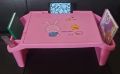 Multi functional Baby Kid's Reading Table, Early Education Table Baby Study Table Plastic Toy Desk Multi-Functional Writing Desk Children Bed Small Desk Eating Table , Lovely cute baby reading table At Home.
