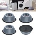 WANGQ Non-slip rubber washing machine foot pad, anti-vibration washing machine support, support shock and noise reduction machine, for stacking furniture.