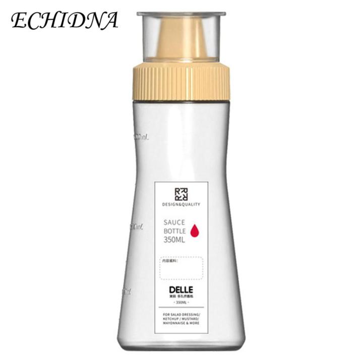 ECHIDNA Condiment Bottle Transparent Honey Salad Condiment Dispenser