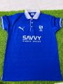 Al Hilal 23/24 Home Replica Football Jersey Man by Barter fashion - Al Hill Jersey -Al Hilal Jersey - Short Sleeve Jersey - Football Club Jersey.