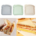 Sandwich Storage Box Silicone Lunch Box Food Storage Case Reusable Microwave Lunch Box Food Storage Container Sandwich Boxes. 