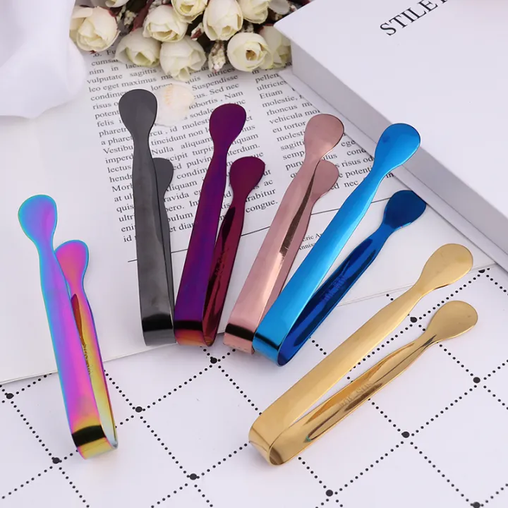 11cm%20Tong%20Stainless%20Steel%20Clip%20Bread%20Food%20Ice%20Clamp%20Ice%20Tongs%20Bar%20Kitchen%20tool%20Gonghpng%20-%20Image%202