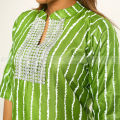 Ready to Wear Stylish, Luxurious, and Comfortable Linen Kurti for Women - Contemporary Fashion Choice. 