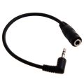 2pcs 2.5mm (Male) to 3.5mm (Female) Stereo Audio Jack Adapter. 