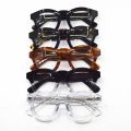 BETSION Vintage 1960's Japan Handmade Acetate Glasses Men Women Small Eyeglass Frames Full Rim Myopia Prescription Eyewear. 