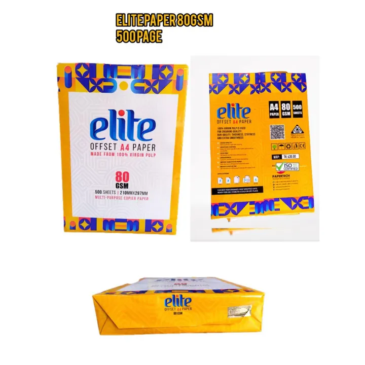elite paper a4 size 500 page