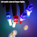 1/5/10PCS Cartoon Finger Projection Lamp Finger Lamp Ring Lamp LED Children's Luminous Toy Early Teaching Tool. 