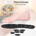 EiD Big Magnets Foot Massage Magnetic Insoles Feet Massage Physiotherapy Therapy Acupressure Slimming Insoles for Weight Loss. 