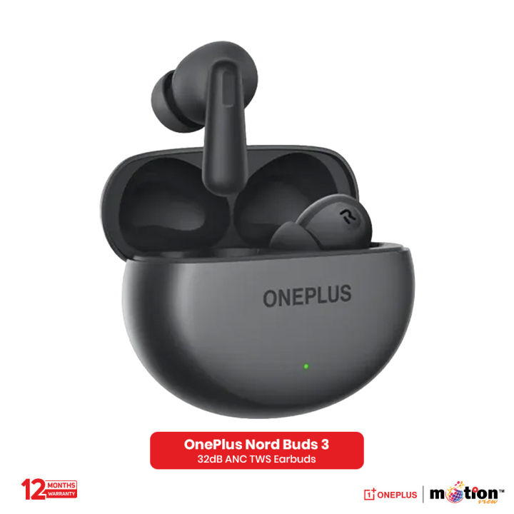 OnePlus Nord Buds 3 with Up to 32db Active Noise Cancellation Wireless Earbuds
