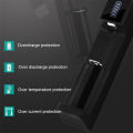 ABS - Reliable Overheat - Overcurrent - Overcharge and Over discharge Protection - Battery Charger - For 18650 16340 14500 AA AAA CR123A.