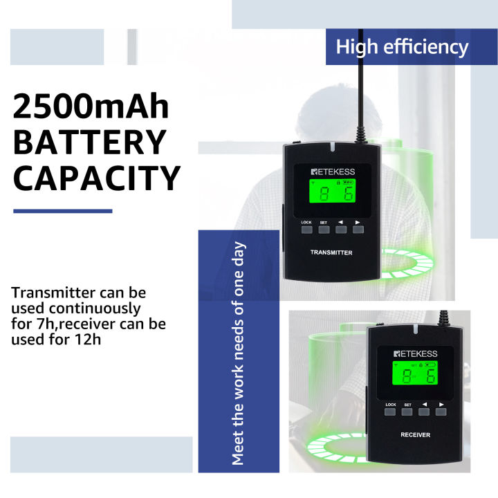 Retekess%20TT124%20Two-way%20Tour%20Guide%20Audio%20System,%20Lapel%20Microphone,%20Rechargeable%2013%20Channel%20Wireless%20Explanation%20System,%20For%20Factory%20,Conference,Tourism,%20Museum,%20Church,%20Hajj%20and%20Umrah%20-%20Image%205