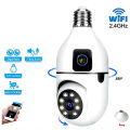 V380 pro Dual Lens(Double Camera) Wifi IP Security Bulb Camera 2. 