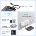 QCY PB20A 20000mah 45W PD Fast Charging Power Bank. 