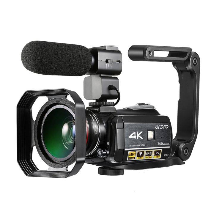 ORDRO AC3 4K WiFi Digital Video Camera Camcorder