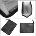 Fireproof Files Folder 14.3x9.8 inch A4 Size 12 Pockets.