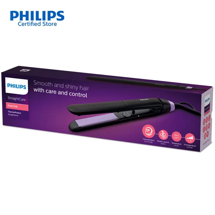 Philips%20BHS377/00%20StraightCare%20Essential%20ThermoProtect%20Straightener%20for%20Women%20-%20Image%202