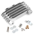 7 Row Universal Engine Oil Cooler Cooling Radiator for 125-250CC Motorcycle Dirt Bike ATV.
