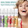 Oral Fresh Spray Mouth Freshener Oral Odor Treatment Peach 22ml Oral Breath Persistent.