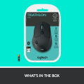 Logitech M720 Triathlon Multi-Device Wireless Mouse, Bluetooth, USB Unifying Receiver, 1000 DPI, 6 Programmable Buttons, 2-Year Battery, Compatible with Laptop, PC, Mac, iPadOS. 