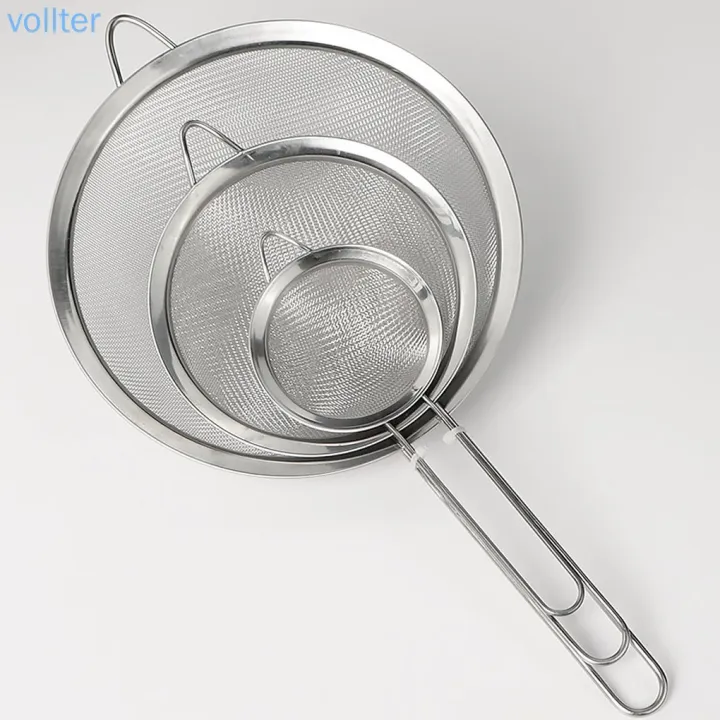 VOLL%20-%20Fine%20Mesh%20Strainer%20for%20Kitchen%20Stainless%20Steel%20Tea%20Colander%20Long%20Handle%20Food%20Sifter%20Flour%20Sieve%20Baking%20Tool,%207cm%20-%20Image%209