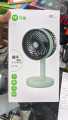 DP-7639 Rechargeable 4000mAh Battery 3-6 hours battery backup with Three super Speed Modes Up-Down Adjustable table mini Fan.