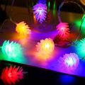 Big Pine Cone String Light Led Warm White 1.5M 3M 6M 10M AA/USB Fairy Lamp Colorful For Christmas Holiday Home Wedding Decor--Warm White--3M20D USB. 
