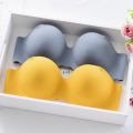 Fast shipping Seamless Women's Bra Comfort Vent hole Wireless Youth Girl Lingerie Adjustable Push Up Ladies Intimates Simple Female Bralette. 