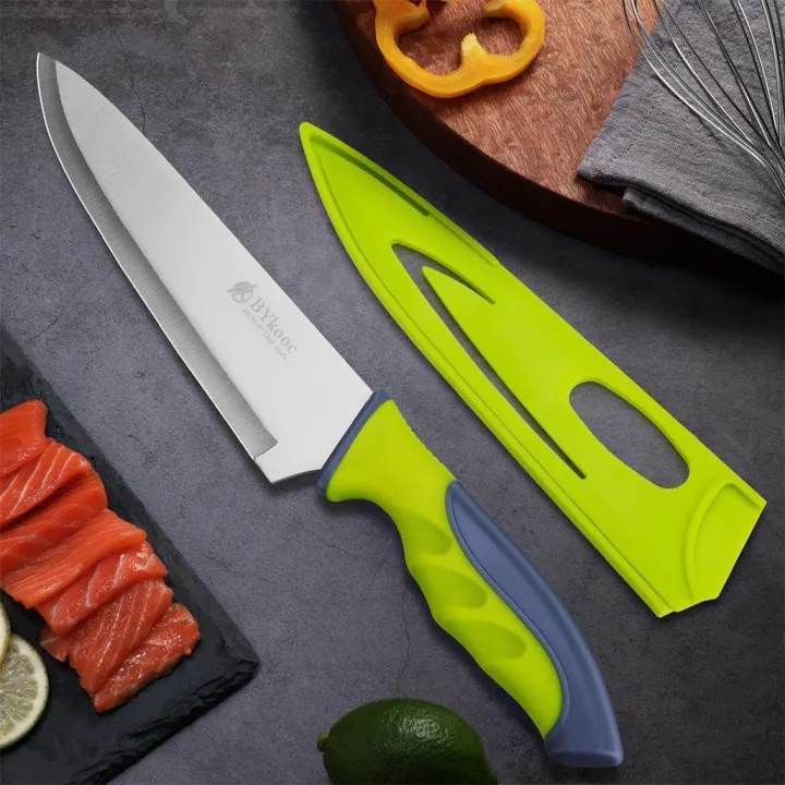 Professional%20Chef's%20Knives%20Stainless%20Steel%20Sharp%20with%20Ergonomic%20Handle%20-%20Image%202