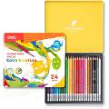 Deli EC00225 Colored Pencils Artist Pencils for Artists in Tin Box.