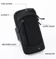 1 Pc Waterproof Sport Arm Bag universal 7 inches Outdoor Waist Bag Running Cycling Arm Band Mobile Bags Case.