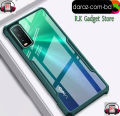 For Vivo Y20 / Vivo Y12S / Vivo Y20i / Vivo Y20G Transparent CXunddo Shockproof Back Cover Phone Case.
