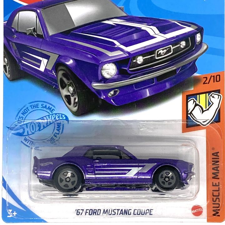 Hot%20Wheels%20(Mainline)%2067%20Ford%20Mustang%20Coupe%20Purple,%20Scale%20-%201:64%20-%20Image%202