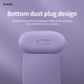 Liquid Silicone Earphone Case Solid Color Cover Headphone Shell Shockproof Skin For Huawei freeClip with hook.