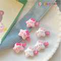 New Cute Cartoon White Pink Star Hair Clip Hair Clips For Girls Women Hair Accessories.
