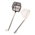 Aquarium Square Fishing Net Extendable Long Handle Fishing Gear For Fish Tank Podazz. 
