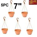 Hanging Tob-Bp 7 Inchi Hanging Tob 5 pcs Brown Colour.