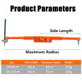 45/75cm Carpenter Pencil Compass Adjustable Markings and Scribing. 
