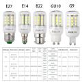 B22 5050 SMD LED Corn Bulbs Light White Lamp 4W AC 220V Warm White.