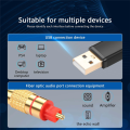 USB to Optical Audio Adapter USB A to Fiber Optic Audio SPDIF Port. 