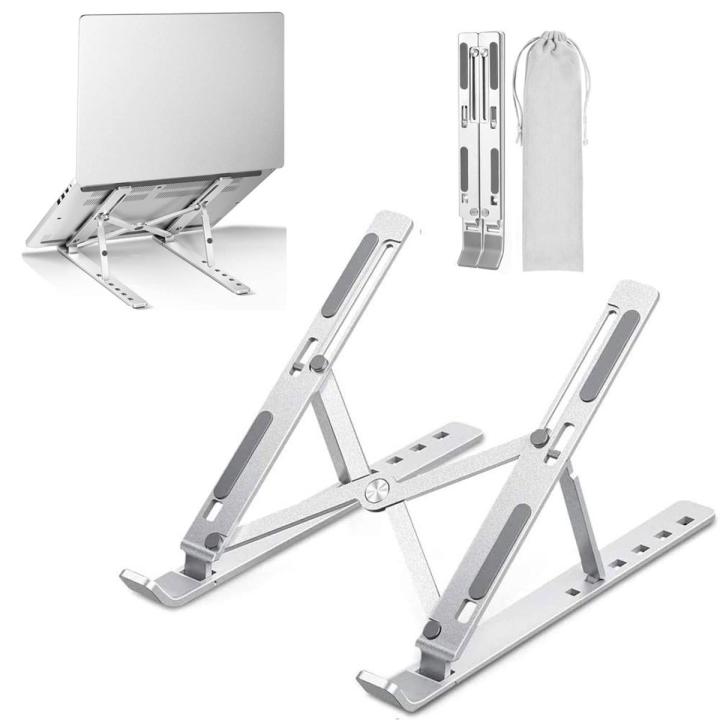 Laptop Stand Creative Folding Storage Bracket for 10-17 inch Tablets Notebook Laptop Premium Quality Aluminum Alloy