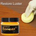 Mintiml Beewax Wood Polish Polisher Polishing Compound Wax Floor Seasoning Furtniture Wrap Care Magic Repair Traditional All- Purpose Wood - 2 Pack.