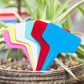 100PCS garden classification label Plastic writing board T-type waterproof flower label.