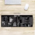 Mac Os Shortcuts Cheat Sheet Word Excel Mousepad for Mac Quick Reference Keyboard Shortcut Non-Slip Rubber Base Keyboard Mat. 
